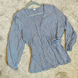 Old Navy Blouse with Side Tie